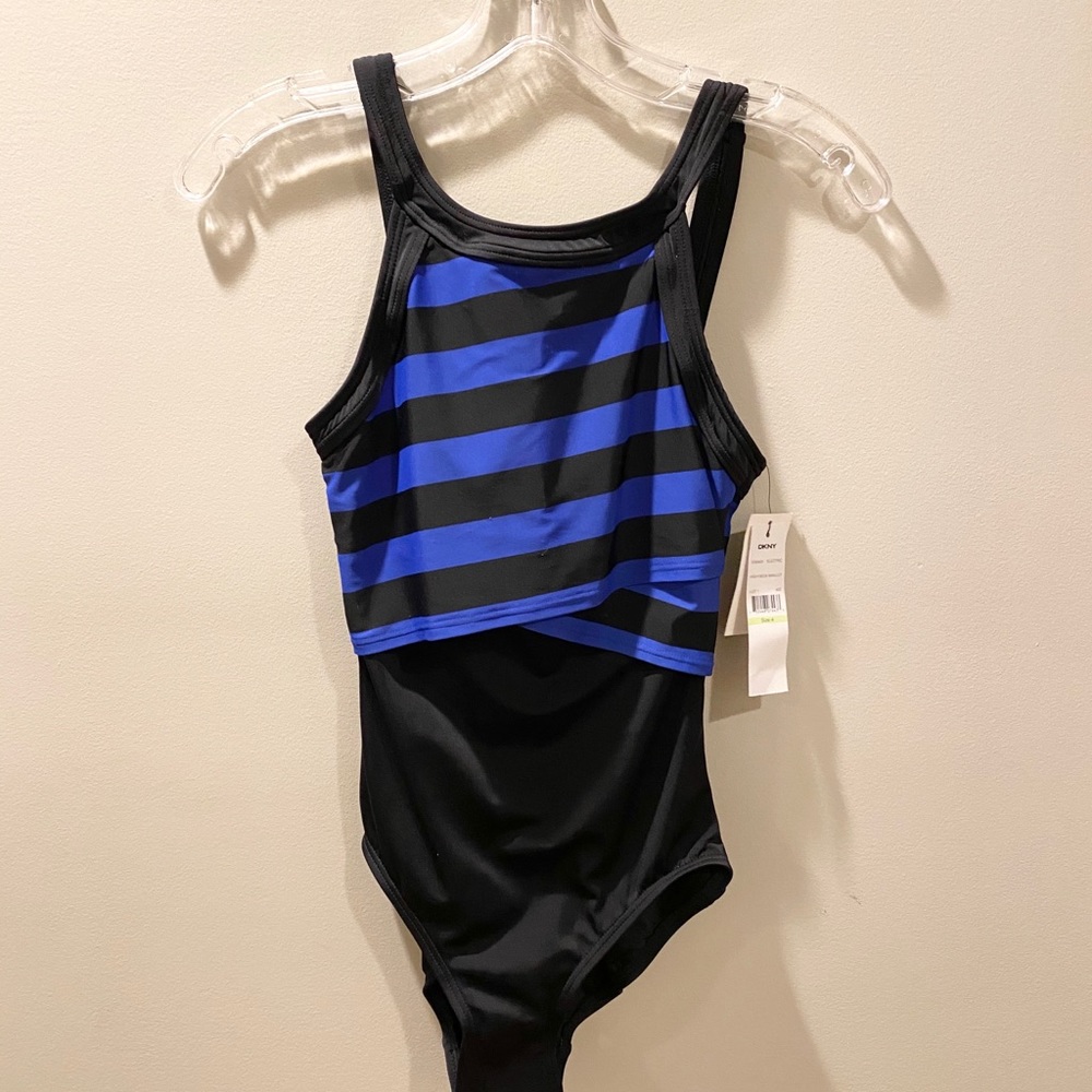 NWT DKNY One Piece Bathing Suit